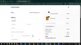 WELCOME343 coupon verification screenshot