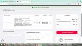 WELCOME10 coupon verification screenshot