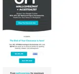 EOY40 coupon verification screenshot
