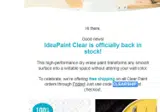 CLEARSHIP coupon verification screenshot
