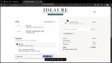 Ideaure Jewelry coupon verification screenshot