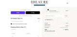 Ideaure Jewelry coupon verification screenshot
