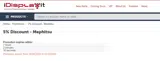 Mephitsu coupon verification screenshot