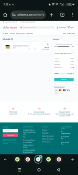 BIENVENIDAOK coupon verification screenshot