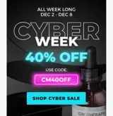 CM40OFF coupon verification screenshot