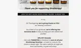THANKYOU coupon verification screenshot