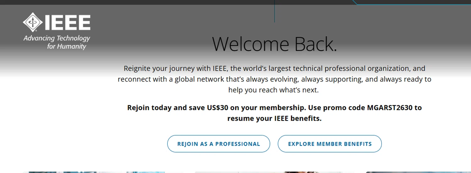 IEEE checkout page showing IEEE coupon code box | Screenshot taken by SimplyCodes community member on Feb 8, 2026