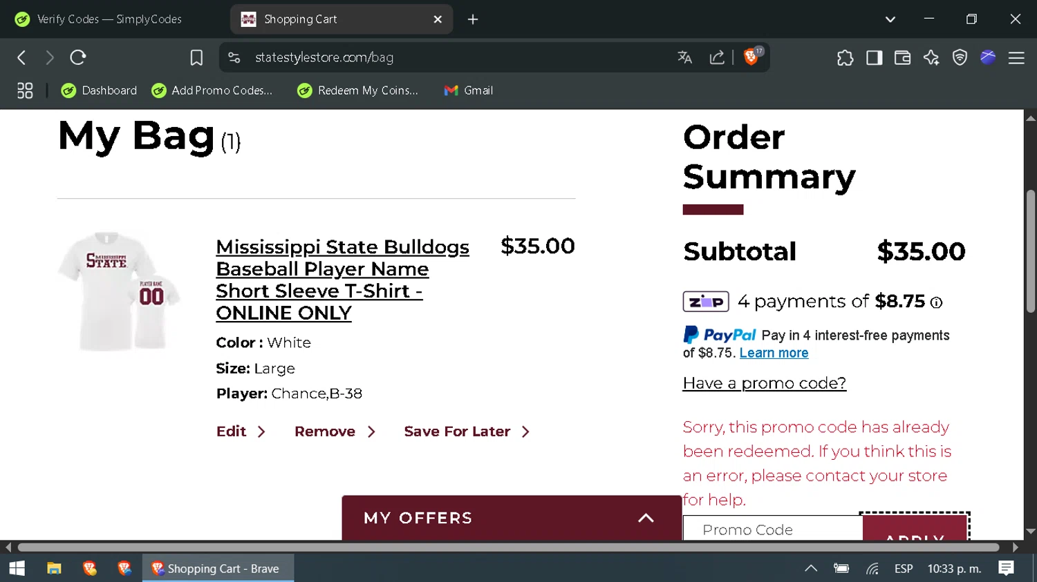 iFIT Workout App promo code screenshot showing code WELLGOOD applied at iFIT Workout App checkout page. Uploaded by SimplyCodes community member GoldTitan3473 on May 20, 2025