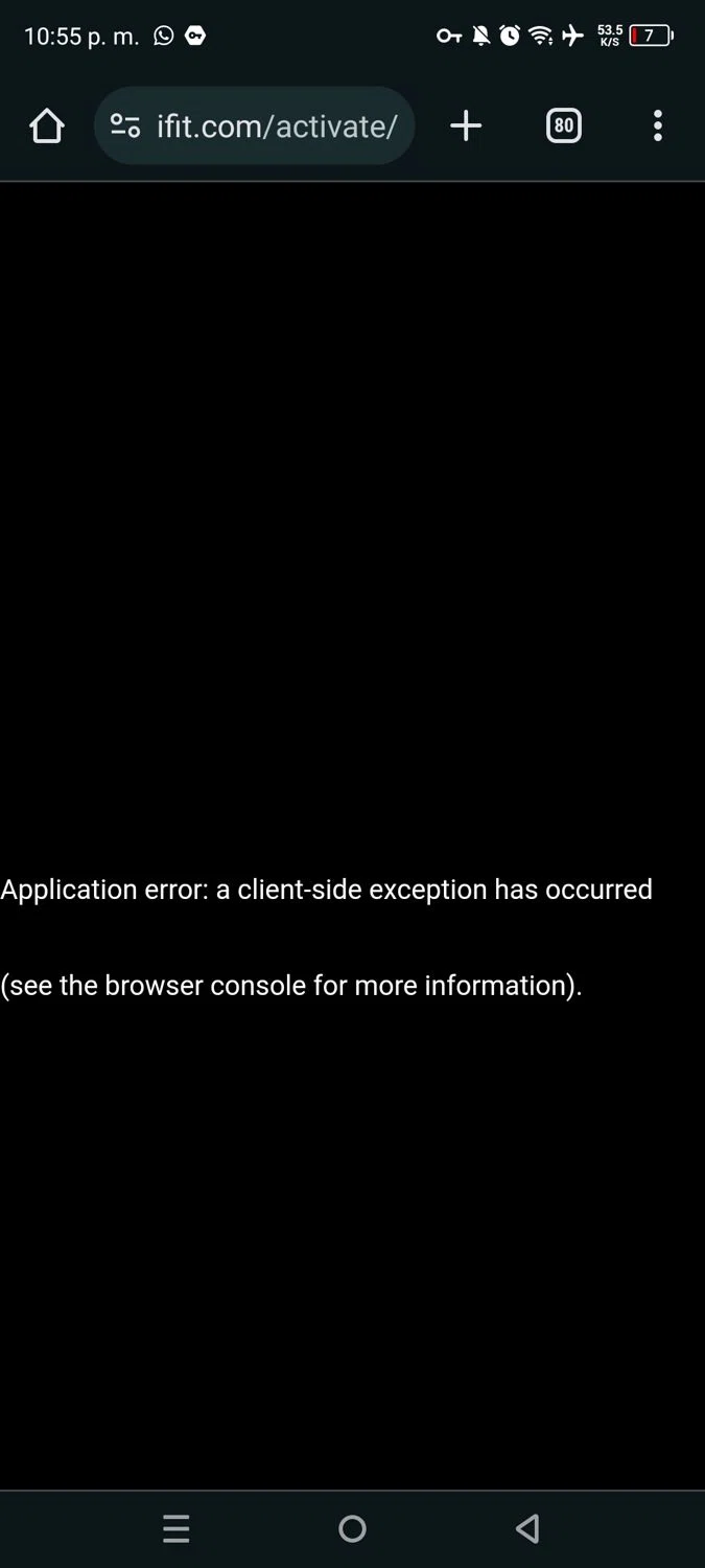 iFIT Workout App checkout page showing iFIT Workout App promo code box | Screenshot taken by SimplyCodes community member on Dec 5, 2023