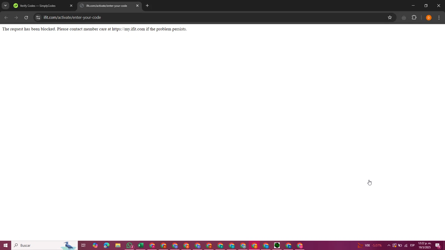 iFIT Workout App promo code screenshot showing code free30 applied at iFIT Workout App checkout page. Uploaded by SimplyCodes community member ShieldMaestro9172 on Mar 19, 2025