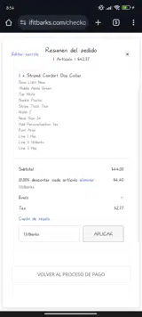 Ifitbarks coupon verification screenshot