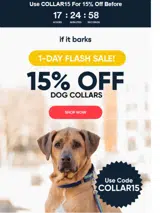 COLLAR15 coupon verification screenshot