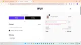 iFLY Luggage coupon verification screenshot