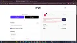 iFLY Luggage coupon verification screenshot