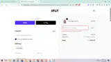 iFLY Luggage coupon verification screenshot