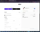 iFLY Luggage coupon verification screenshot