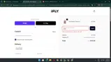 iFLY Luggage coupon verification screenshot