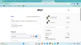 iFLY Luggage coupon verification screenshot