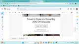iFLY Luggage coupon verification screenshot