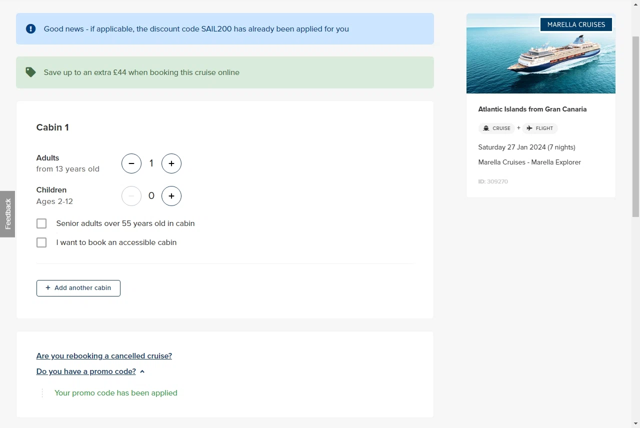 where to use Irish Ferriess promo code box