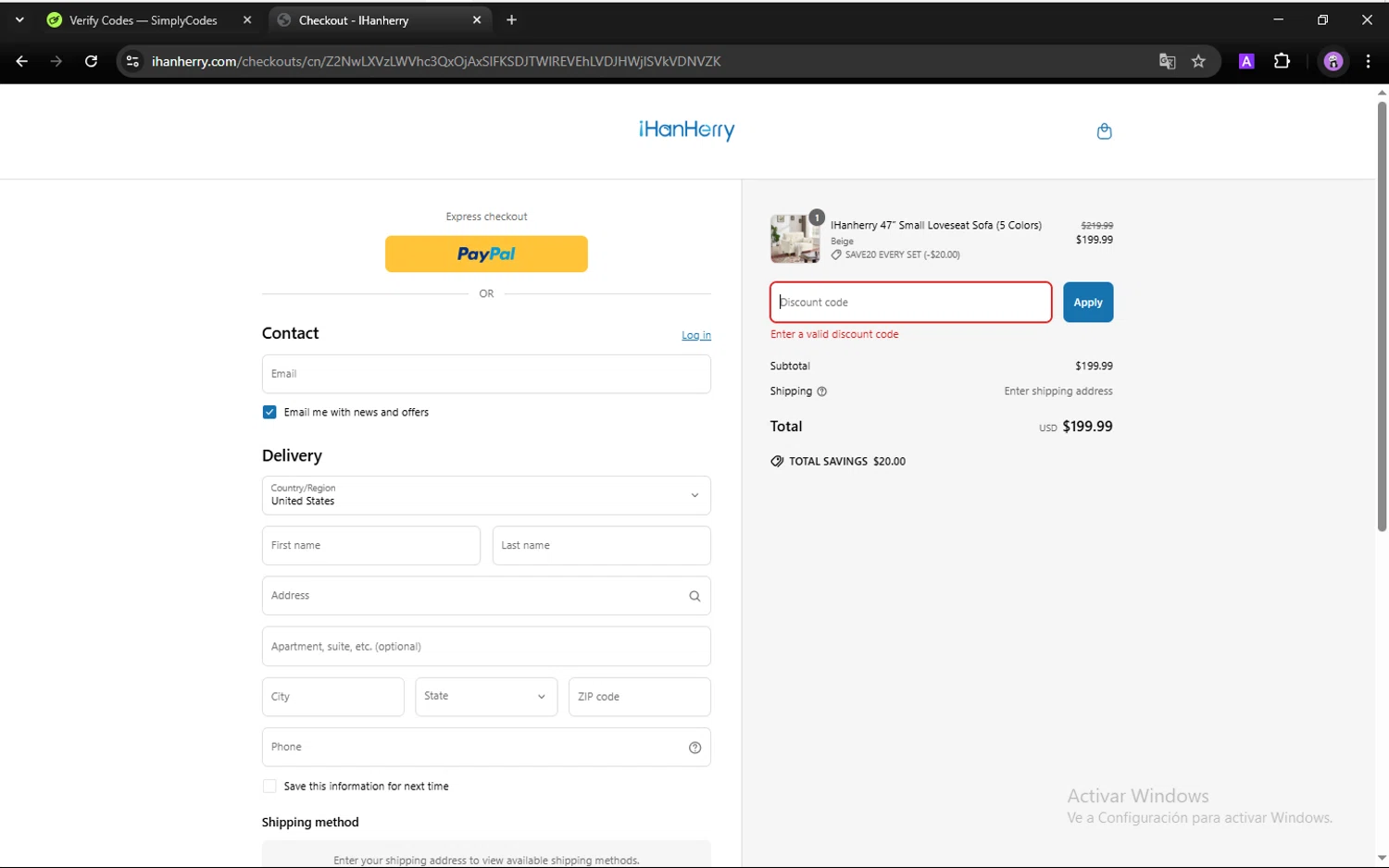 IHanherry promo code screenshot showing code best15 applied at IHanherry checkout page. Uploaded by SimplyCodes community member JoanVerdu on Mar 30, 2025