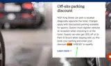 IHG coupon verification screenshot