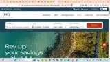 IHG coupon verification screenshot