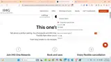 IHG coupon verification screenshot