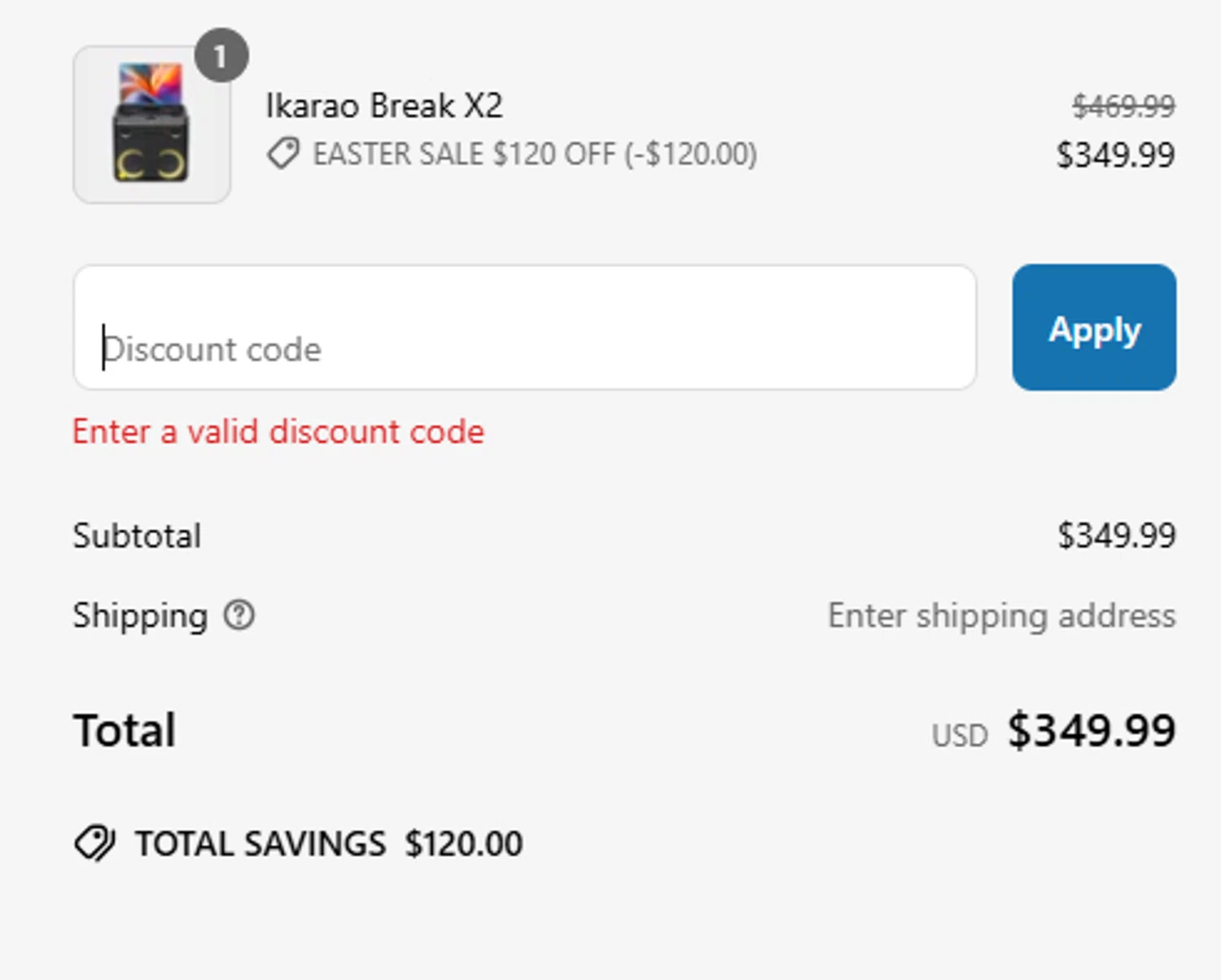 Ikarao discount code screenshot showing code NEWS8 applied at Ikarao checkout page. Uploaded by SimplyCodes community member GERMANYMOROCHO on Apr 1, 2025