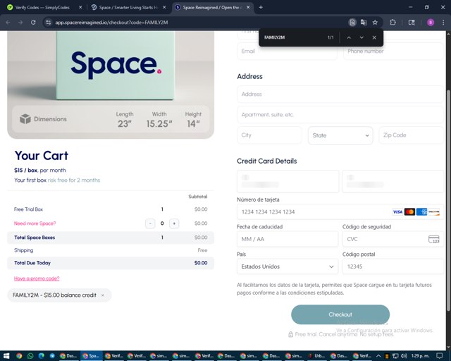 IKEA checkout page showing IKEA discount code box | Screenshot taken by SimplyCodes community member on Aug 16, 2025