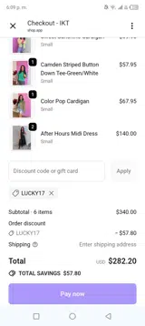 IKT coupon verification screenshot