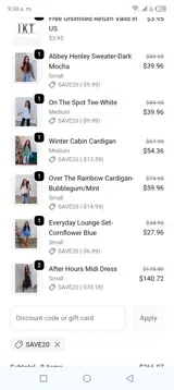 IKT coupon verification screenshot