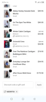 IKT coupon verification screenshot