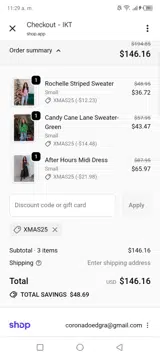 IKT coupon verification screenshot