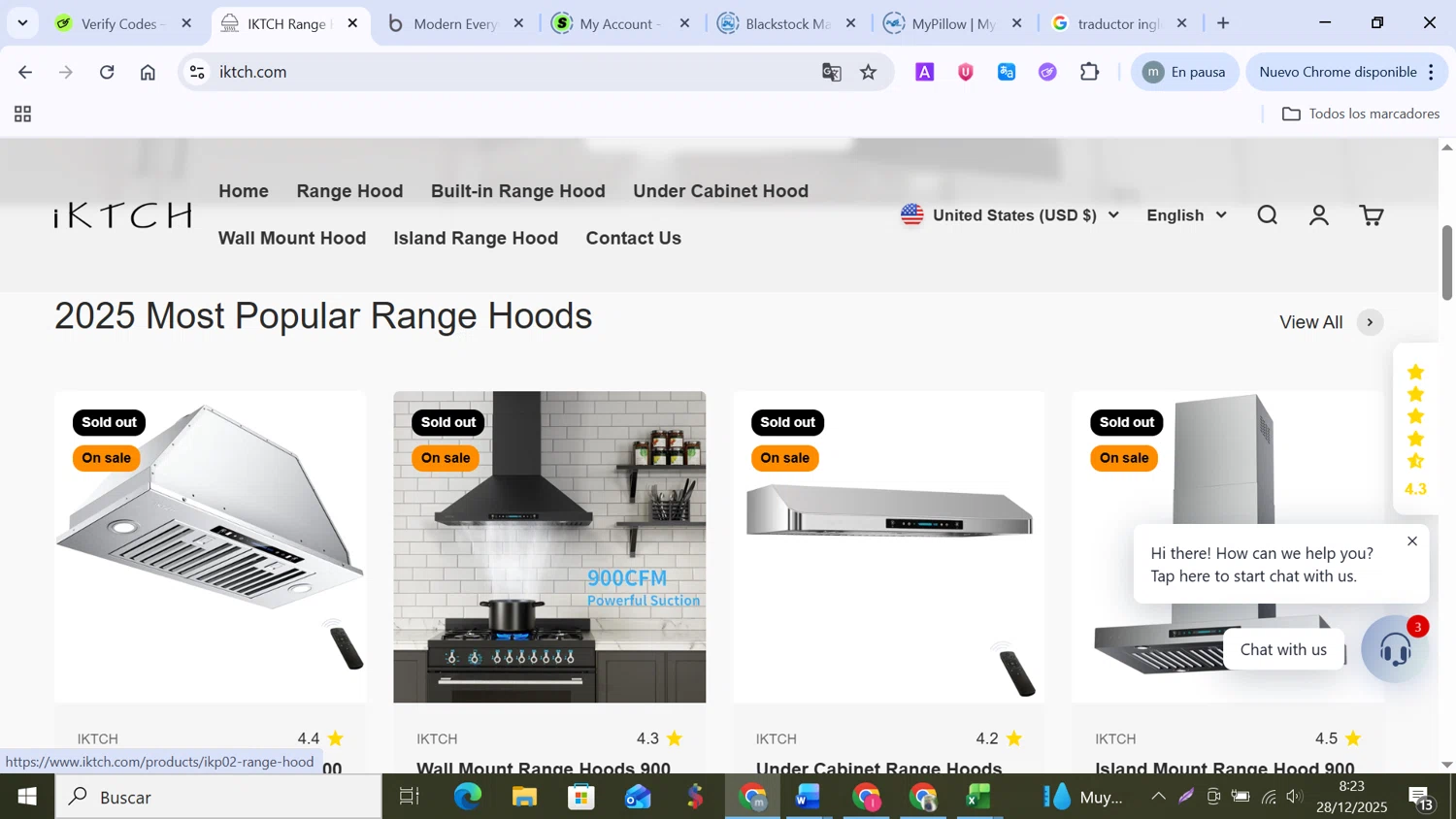 IKTCH promo code screenshot showing code off23vj applied at IKTCH checkout page. Uploaded by SimplyCodes community member MANUELURBINA on Dec 28, 2025