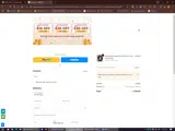VOC coupon verification screenshot