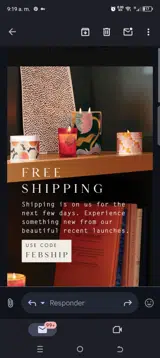 Febship coupon verification screenshot