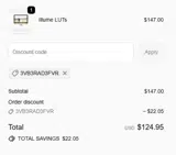 3VB3RAD3FVR coupon verification screenshot