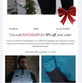 SANTABABY coupon verification screenshot