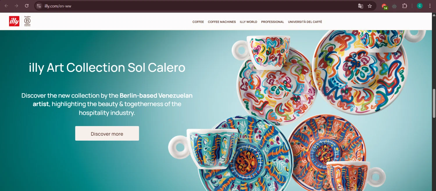 illycaffè promo code screenshot showing code PB15 applied at illycaffè checkout page. Uploaded by SimplyCodes community member Negritoo on May 21, 2025