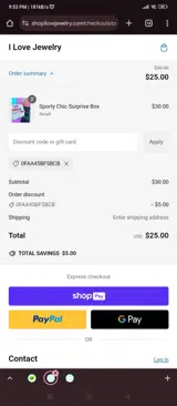 0faa45bf5bcb coupon verification screenshot