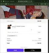 Ilus Label coupon verification screenshot