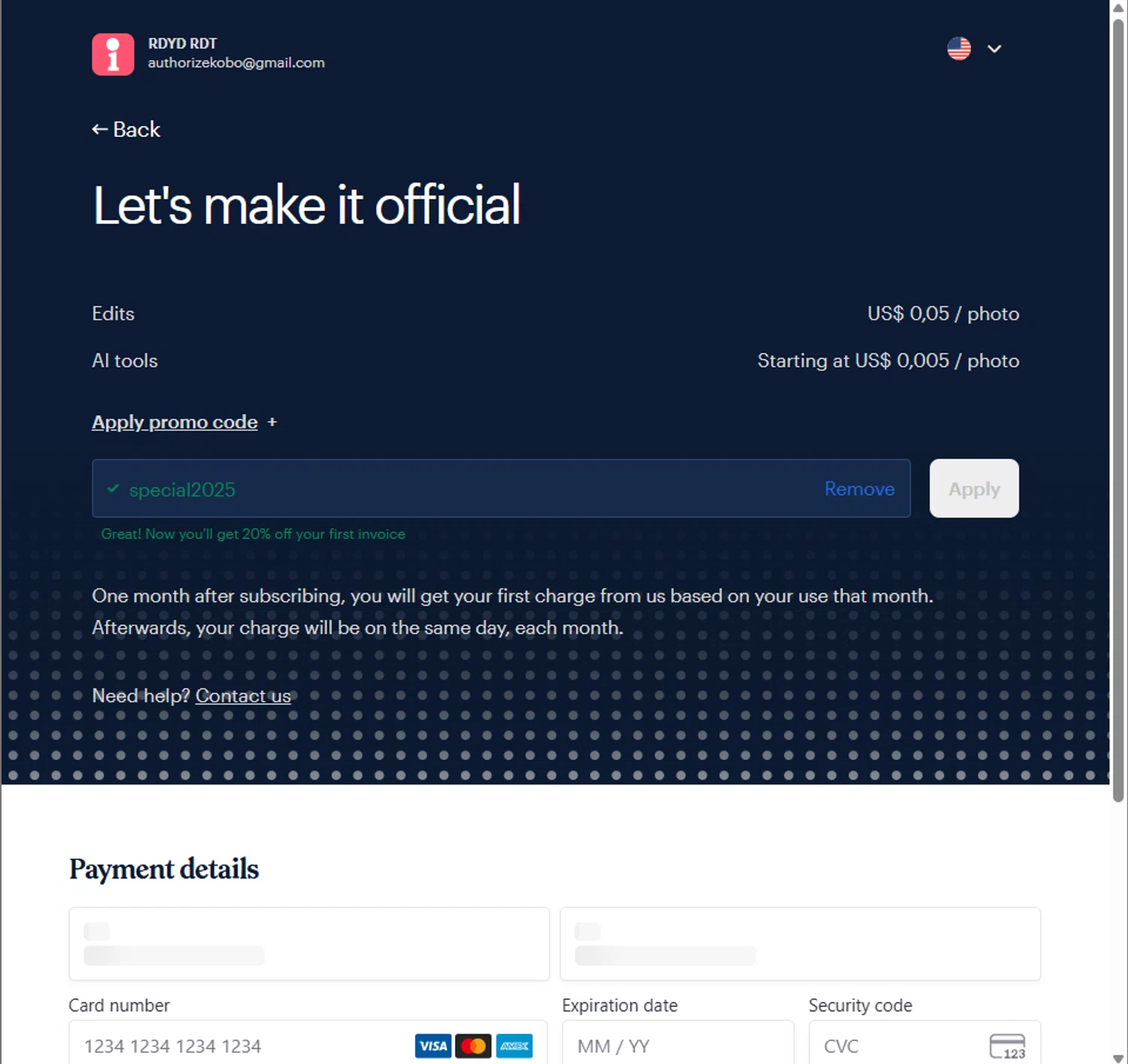 Imagen promo code screenshot showing code special2025 applied at Imagen checkout page. Uploaded by SimplyCodes community member PillarsofCreation on Dec 18, 2025
