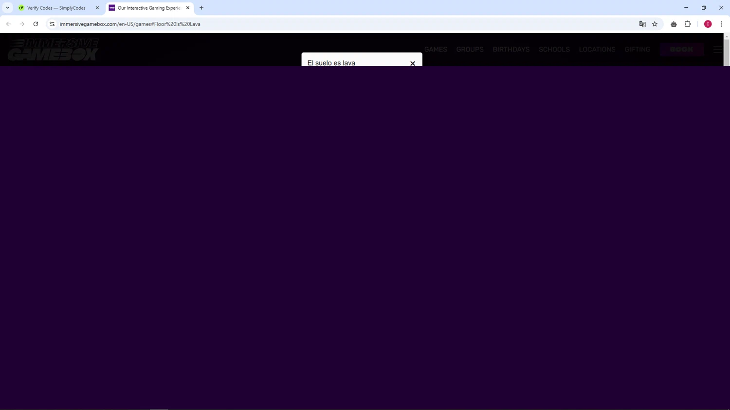 Immersive Gamebox discount code screenshot showing code HELLO10 applied at Immersive Gamebox checkout page. Uploaded by SimplyCodes community member TOROREX250 on Mar 5, 2025