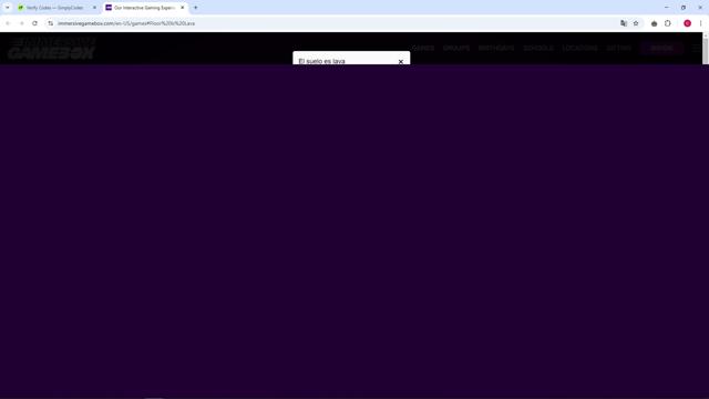 Immersive Gamebox checkout page showing Immersive Gamebox discount code box | Screenshot taken by SimplyCodes community member on Mar 5, 2025