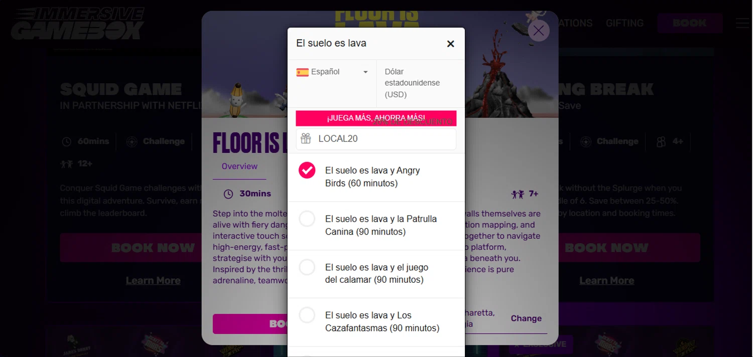 Immersive Gamebox checkout page showing Immersive Gamebox discount code box | Screenshot taken by SimplyCodes community member on Mar 19, 2025