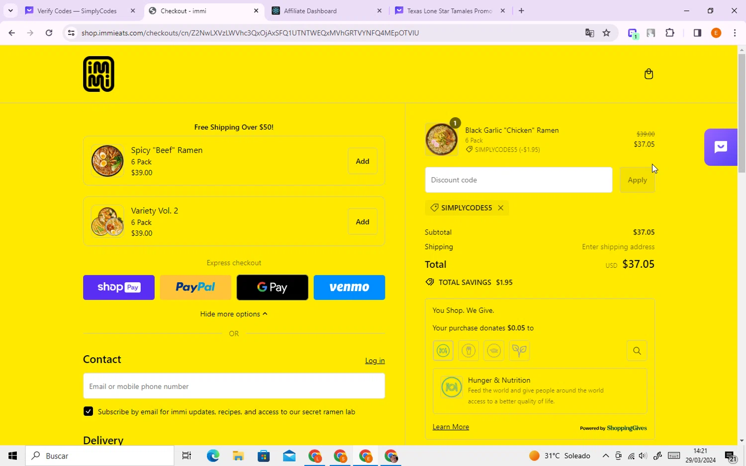 Immi Discount Codes 5 Off Coupon Codes in August 2024 SimplyCodes
