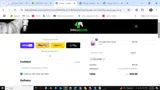 WELCOME1 coupon verification screenshot
