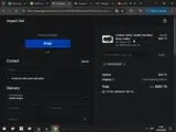 Impact Gel coupon verification screenshot