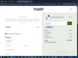 WELCOM25 coupon verification screenshot